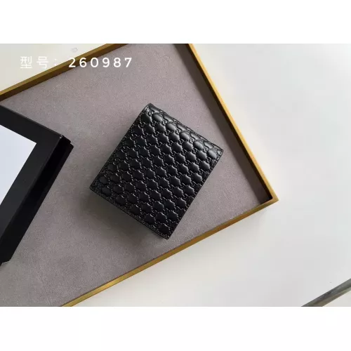 Replica Gucci Wallets For Men #1305166 $34.00 USD for Wholesale