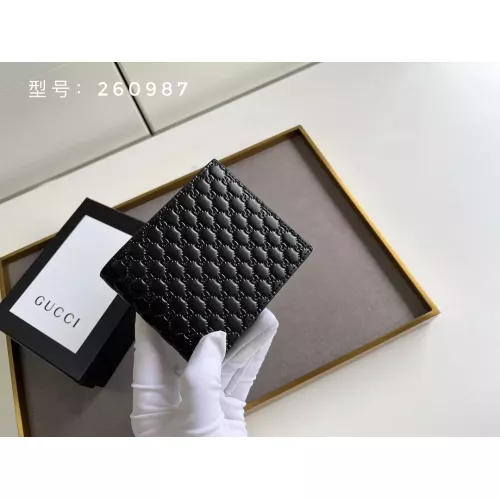 Replica Gucci Wallets For Men #1305166 $34.00 USD for Wholesale