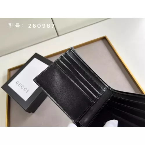 Replica Gucci Wallets For Men #1305166 $34.00 USD for Wholesale