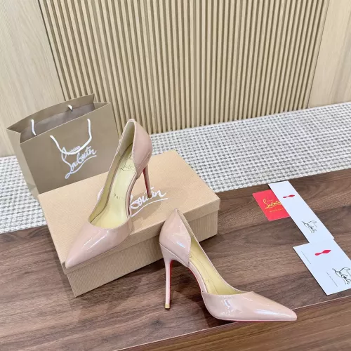 Replica Christian Louboutin High-heeled shoes For Women #1305185 $98.00 USD for Wholesale
