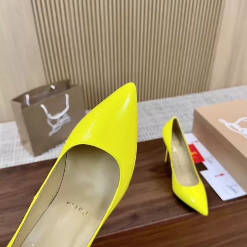 Replica Christian Louboutin High-heeled shoes For Women #1305207 $98.00 USD for Wholesale