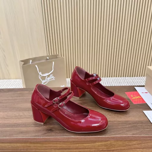 Replica Christian Louboutin High-heeled shoes For Women #1305220 $102.00 USD for Wholesale