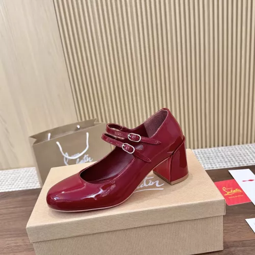 Replica Christian Louboutin High-heeled shoes For Women #1305220 $102.00 USD for Wholesale