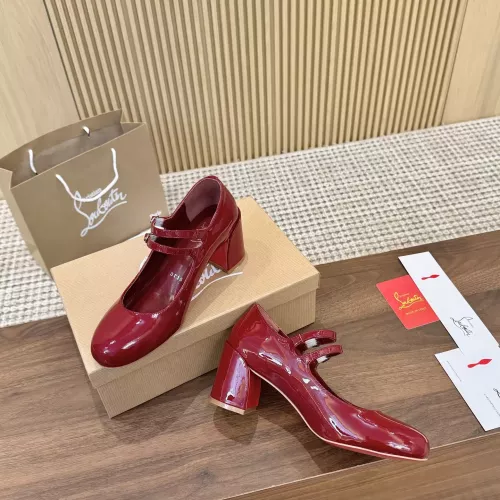 Replica Christian Louboutin High-heeled shoes For Women #1305220 $102.00 USD for Wholesale
