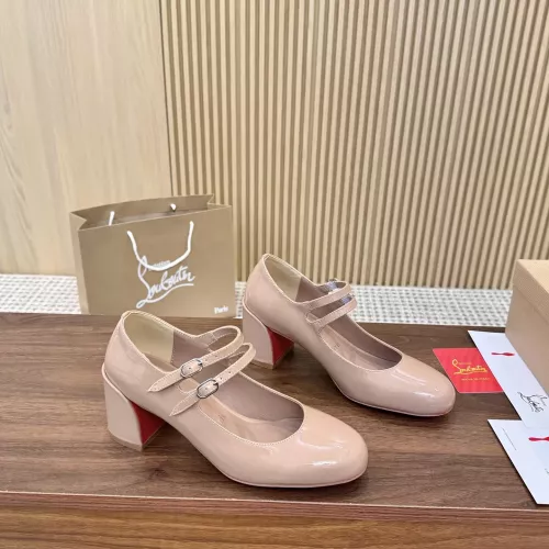 Replica Christian Louboutin High-heeled shoes For Women #1305223 $102.00 USD for Wholesale