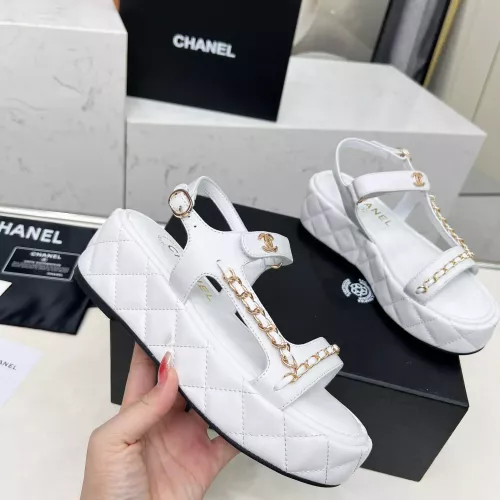 Replica Chanel Sandal For Women #1305254 $92.00 USD for Wholesale