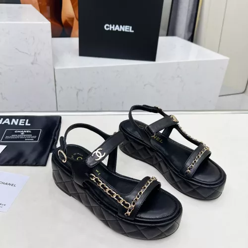 Replica Chanel Sandal For Women #1305258 $92.00 USD for Wholesale