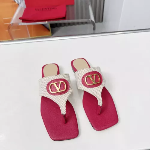 Replica Valentino Slippers For Women #1305262 $80.00 USD for Wholesale
