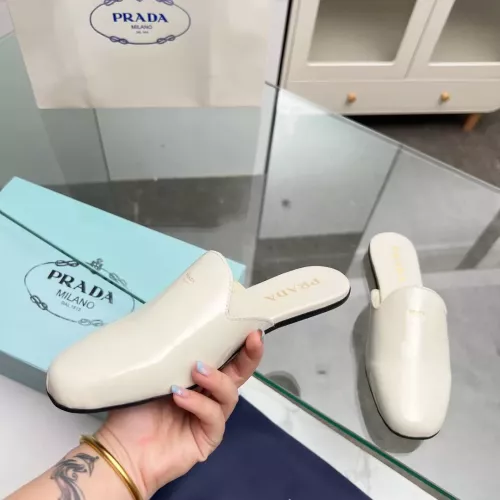 Replica Prada Slippers For Women #1305305 $76.00 USD for Wholesale