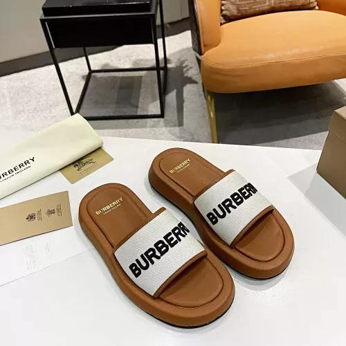 Replica Burberry Slippers For Women #1305309 $80.00 USD for Wholesale