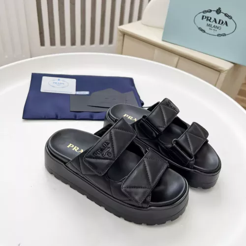 Replica Prada Slippers For Women #1305322 $85.00 USD for Wholesale