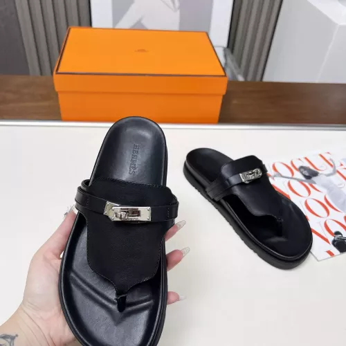 Replica Hermes Slippers For Women #1305346 $80.00 USD for Wholesale