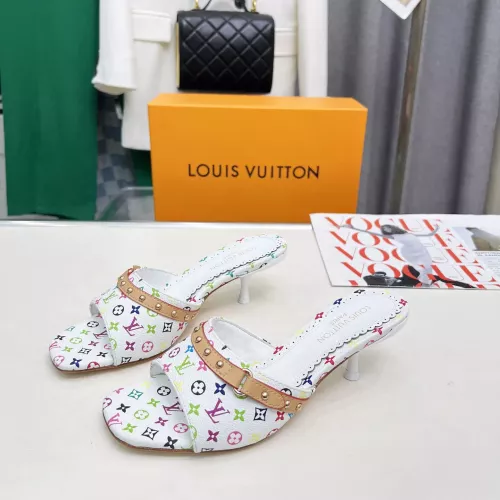 Louis Vuitton Slippers For Women #1305352 $92.00 USD, Wholesale Replica Louis Vuitton Slippers