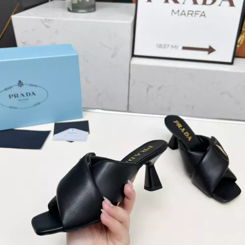 Replica Prada Slippers For Women #1305372 $100.00 USD for Wholesale