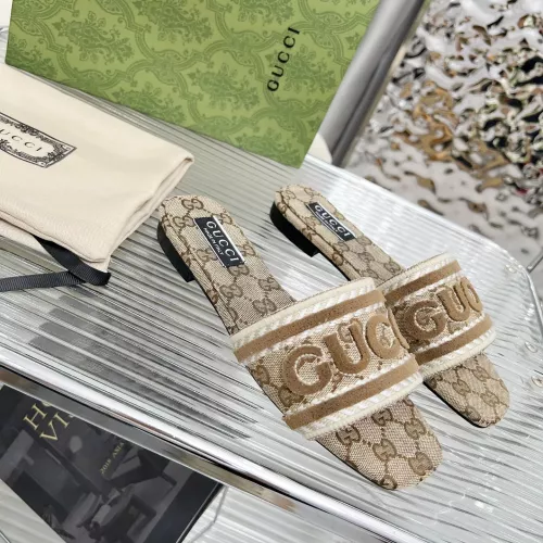 Replica Gucci Slippers For Women #1305381 $80.00 USD for Wholesale