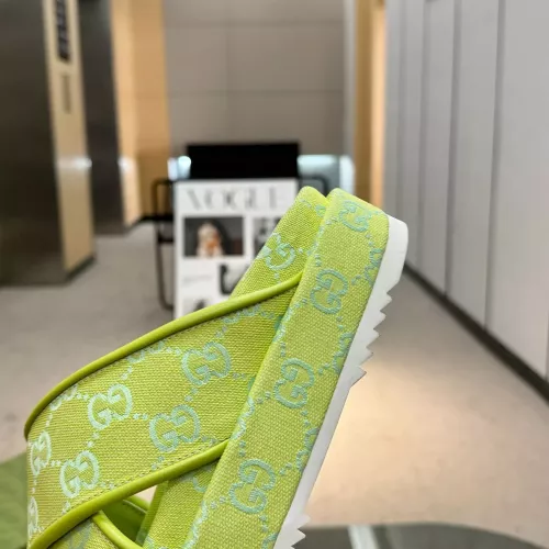 Replica Gucci Slippers For Women #1305382 $80.00 USD for Wholesale