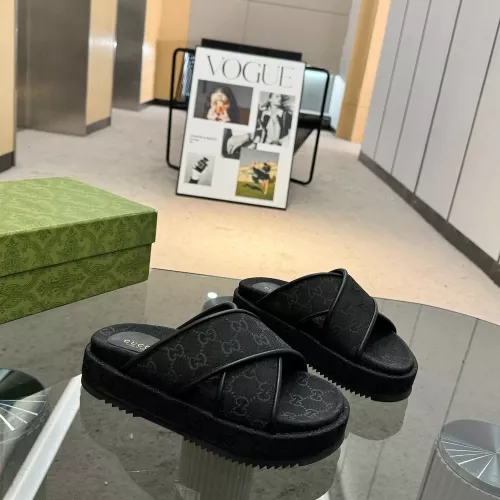 Replica Gucci Slippers For Women #1305386 $80.00 USD for Wholesale