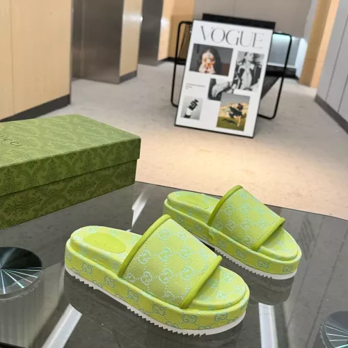 Replica Gucci Slippers For Women #1305388 $80.00 USD for Wholesale