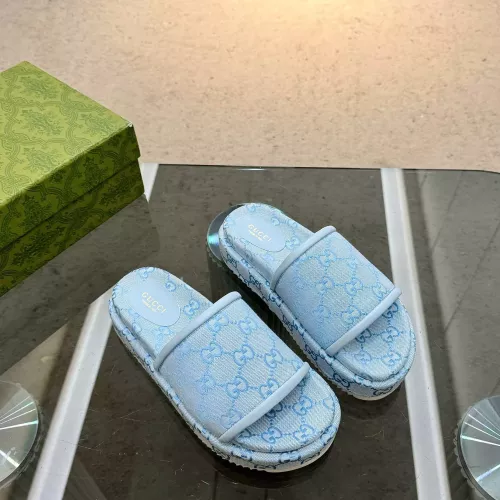 Replica Gucci Slippers For Women #1305389 $80.00 USD for Wholesale
