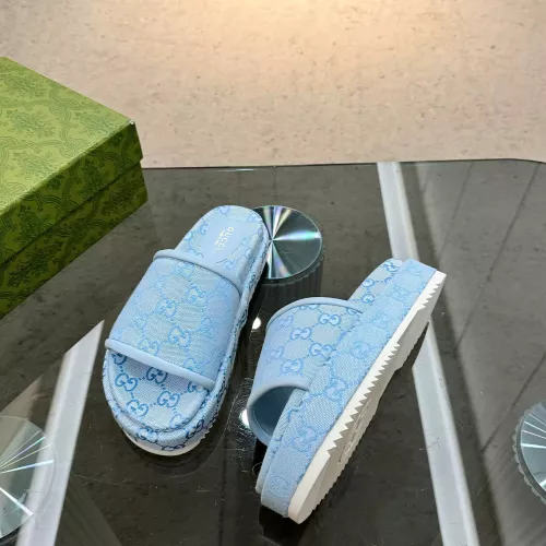 Replica Gucci Slippers For Women #1305389 $80.00 USD for Wholesale