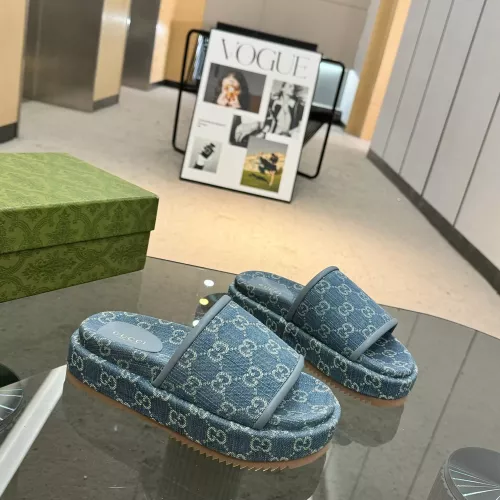 Replica Gucci Slippers For Women #1305390 $80.00 USD for Wholesale