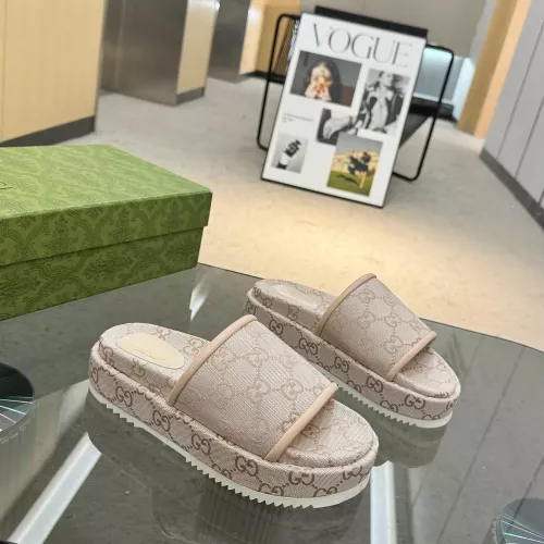 Replica Gucci Slippers For Women #1305391 $80.00 USD for Wholesale