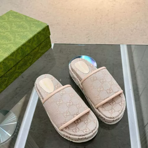 Replica Gucci Slippers For Women #1305391 $80.00 USD for Wholesale