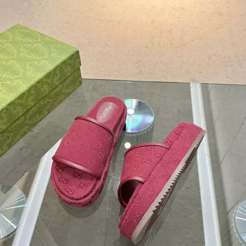 Replica Gucci Slippers For Women #1305392 $80.00 USD for Wholesale