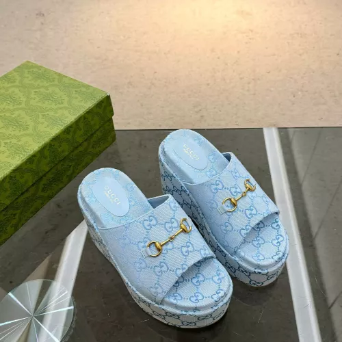 Replica Gucci Slippers For Women #1305395 $82.00 USD for Wholesale
