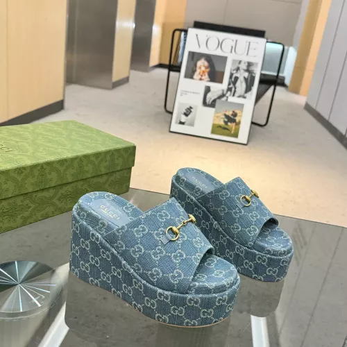Replica Gucci Slippers For Women #1305396 $82.00 USD for Wholesale