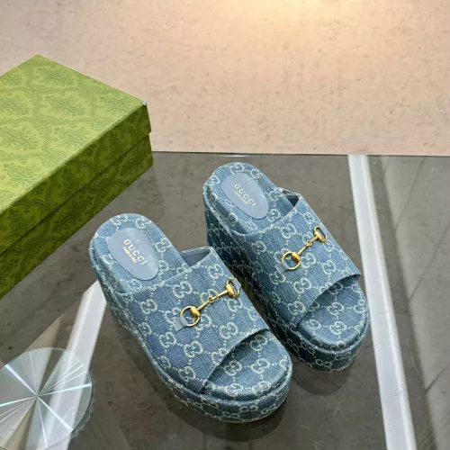 Replica Gucci Slippers For Women #1305396 $82.00 USD for Wholesale