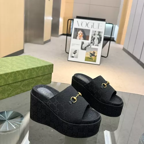 Replica Gucci Slippers For Women #1305398 $82.00 USD for Wholesale