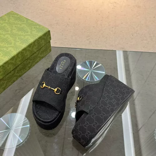 Replica Gucci Slippers For Women #1305398 $82.00 USD for Wholesale