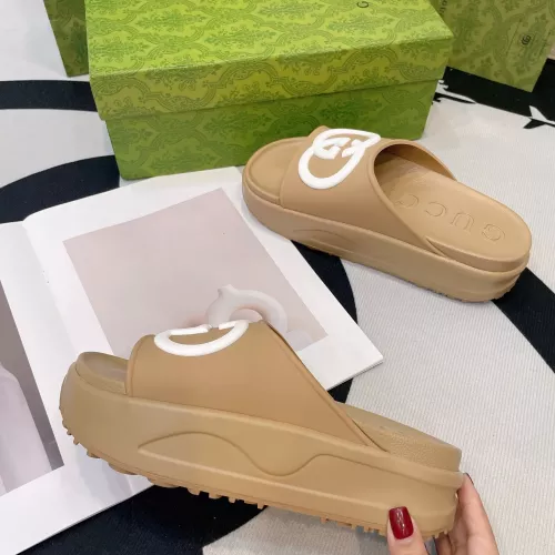 Replica Gucci Slippers For Women #1305420 $76.00 USD for Wholesale
