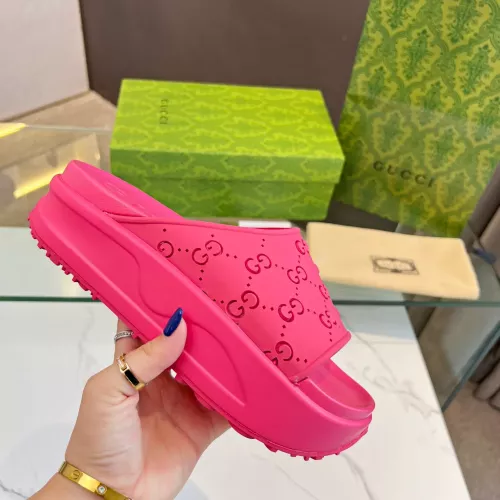 Replica Gucci Slippers For Women #1305422 $76.00 USD for Wholesale