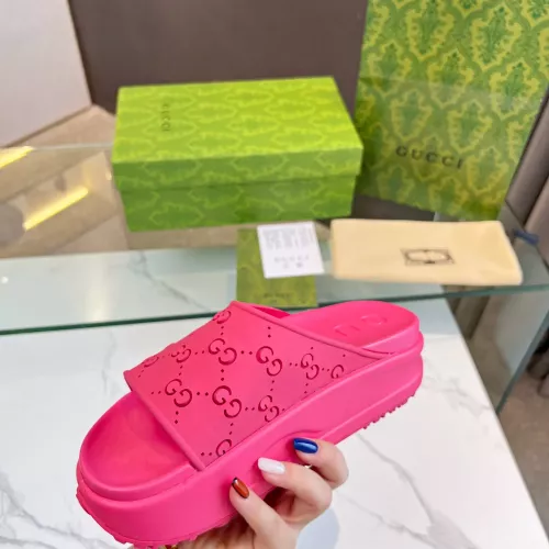 Replica Gucci Slippers For Women #1305422 $76.00 USD for Wholesale