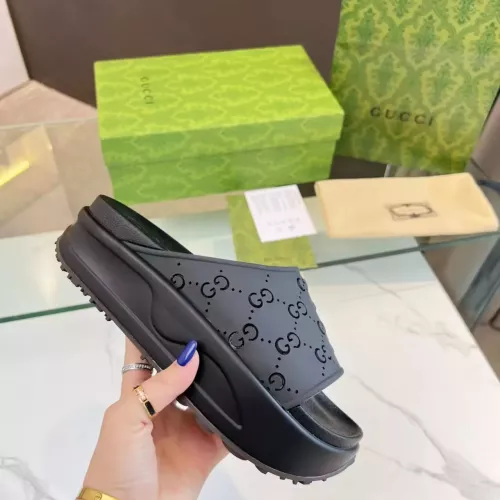 Replica Gucci Slippers For Women #1305428 $76.00 USD for Wholesale