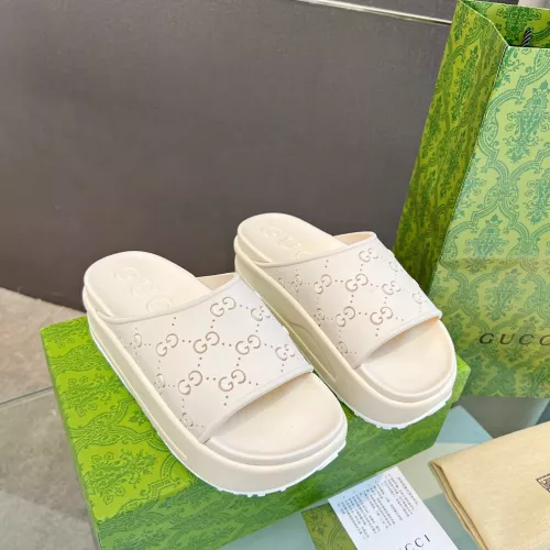 Replica Gucci Slippers For Women #1305429 $76.00 USD for Wholesale