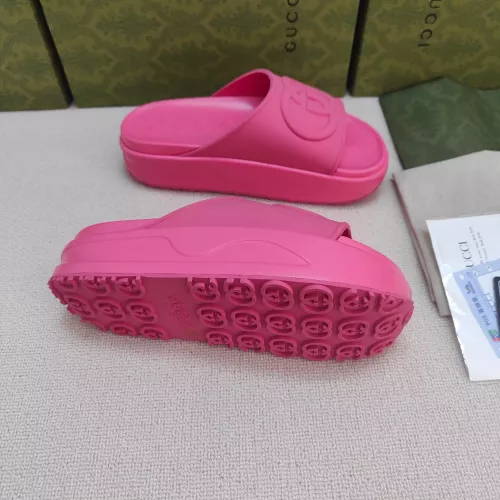 Replica Gucci Slippers For Women #1305438 $76.00 USD for Wholesale