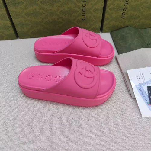 Replica Gucci Slippers For Women #1305438 $76.00 USD for Wholesale