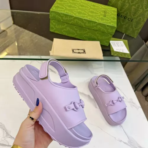 Replica Gucci Sandal For Women #1305443 $80.00 USD for Wholesale