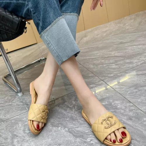 Replica Chanel Slippers For Women #1305448 $85.00 USD for Wholesale
