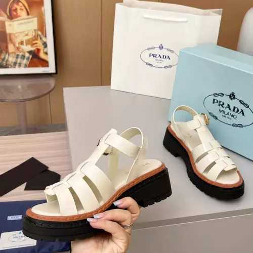 Replica Prada Sandal For Women #1305450 $82.00 USD for Wholesale