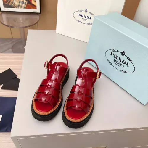 Replica Prada Sandal For Women #1305452 $82.00 USD for Wholesale