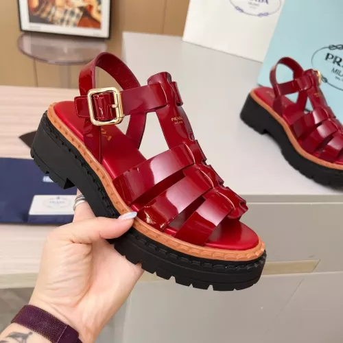 Replica Prada Sandal For Women #1305452 $82.00 USD for Wholesale