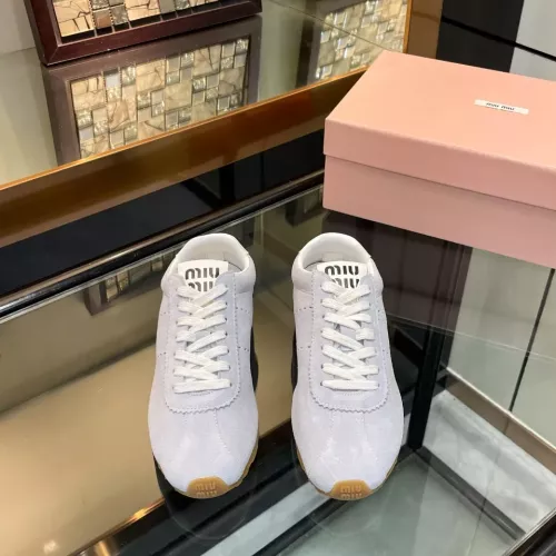 Replica MIU MIU Casual Shoes For Women #1305530 $85.00 USD for Wholesale