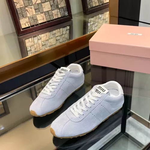 Replica MIU MIU Casual Shoes For Women #1305530 $85.00 USD for Wholesale