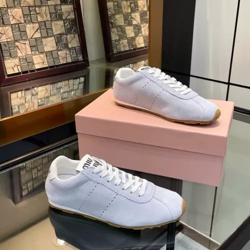 Replica MIU MIU Casual Shoes For Women #1305530 $85.00 USD for Wholesale