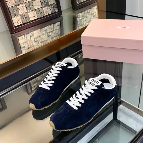 Replica MIU MIU Casual Shoes For Women #1305533 $85.00 USD for Wholesale