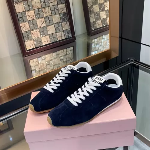 Replica MIU MIU Casual Shoes For Women #1305533 $85.00 USD for Wholesale